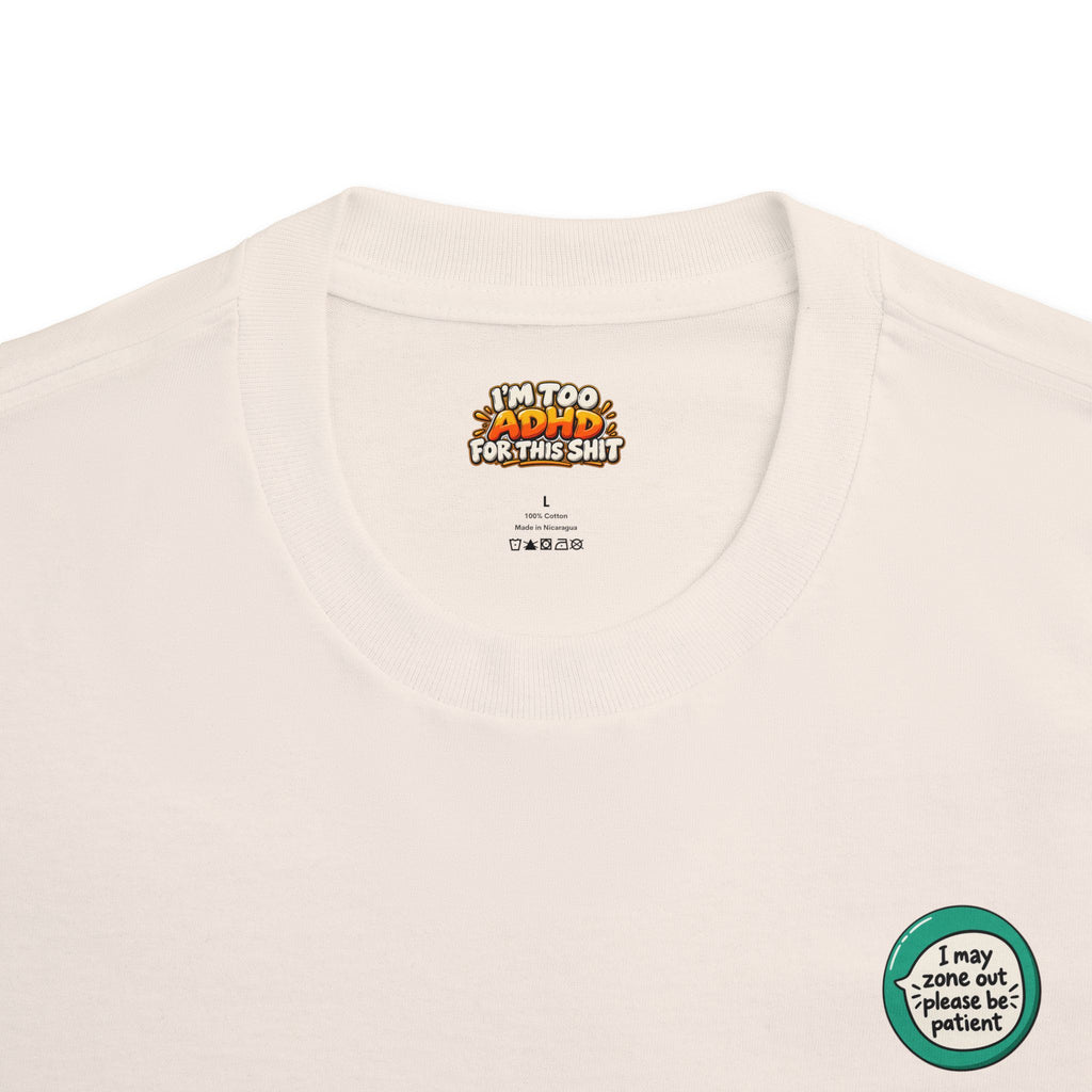 Adult Unisex "Too Many Brain Tabs Open" Graphic Tee
