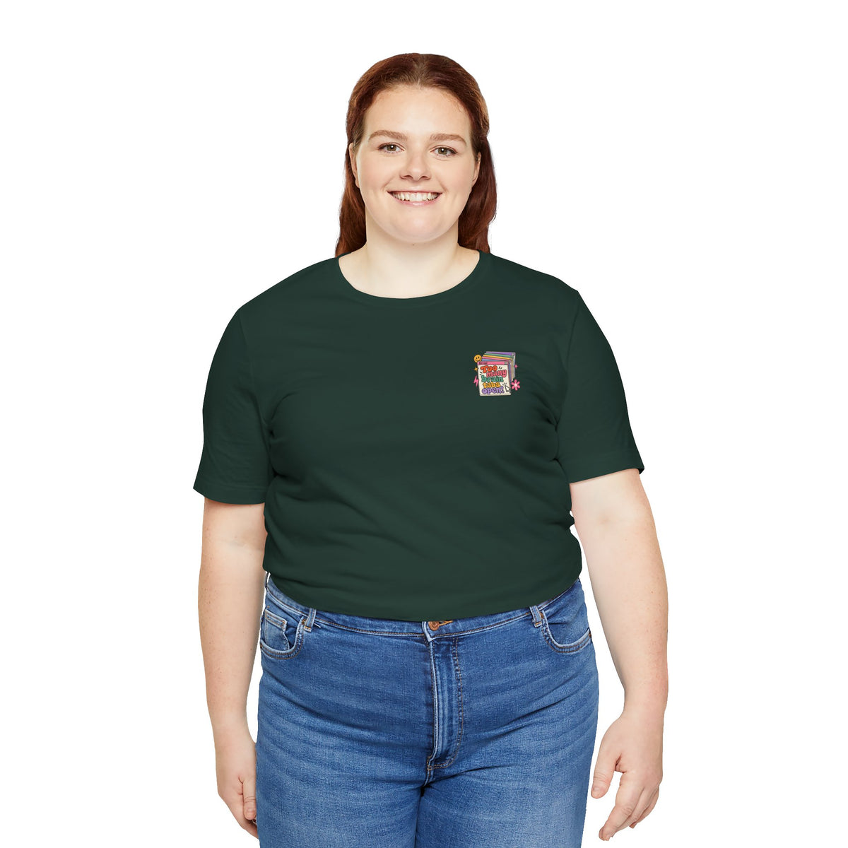 Adult Unisex "Too Many Brain Tabs Open" Design T-Shirt