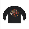 Adult Unisex Abstract Colourful Artwork Long Sleeve Tee