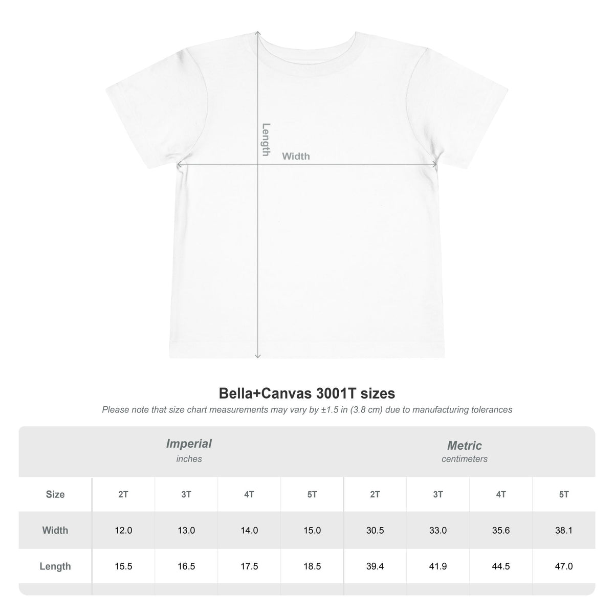 Toddler "Just Keep Going" Colorful Typography T-Shirt