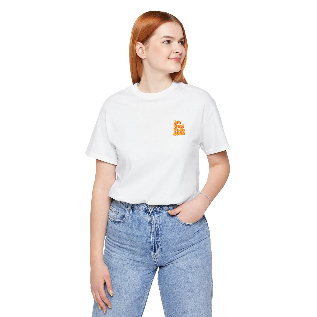 Adult Unisex "It’s Cool To Be ADHD" T-Shirt, Neurodiversity Awareness