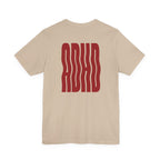 Adult Unisex abstract "ADHD' Wavy Letter Graphic T-Shirt