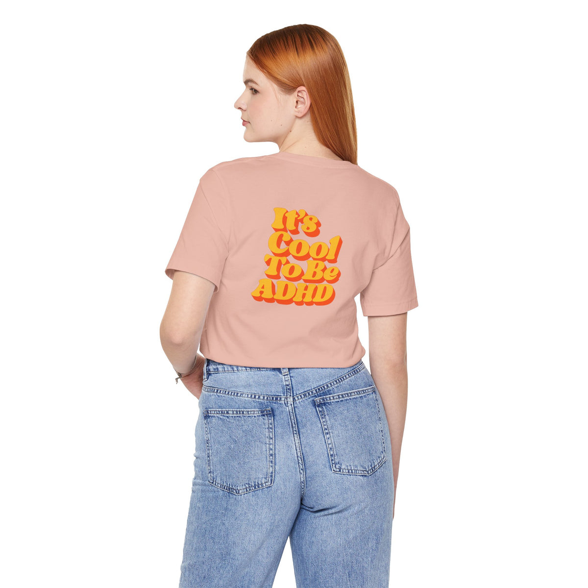 Adult Unisex "It’s Cool To Be ADHD" T-Shirt, Neurodiversity Awareness