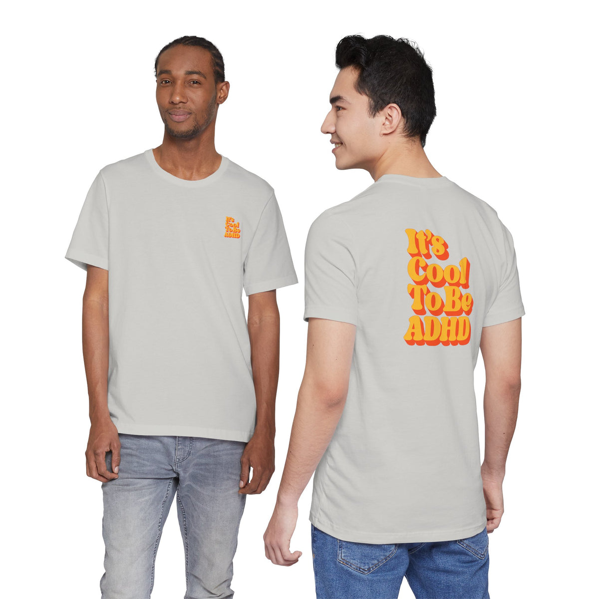 Adult Unisex "It’s Cool To Be ADHD" T-Shirt, Neurodiversity Awareness