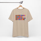 Adult Unisex "ADHD Attention Deficit Hyperactivity Disorder" Text Tee