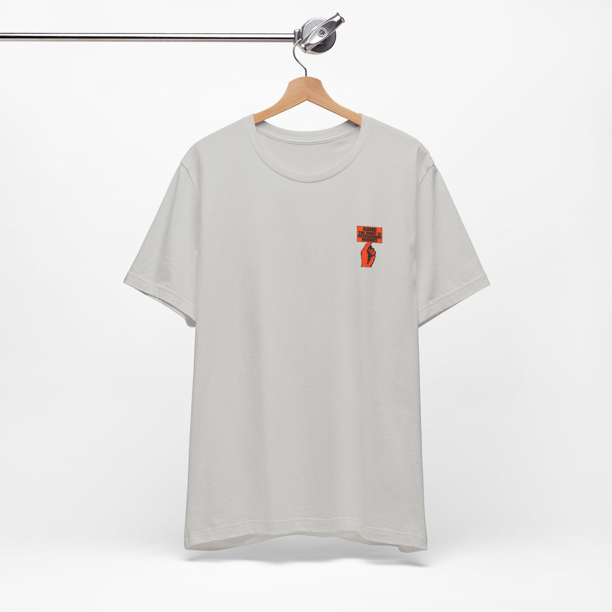 Adult Unisex "ADHD The Hobbies Are Researching Hobbies" Graphic T-Shirt