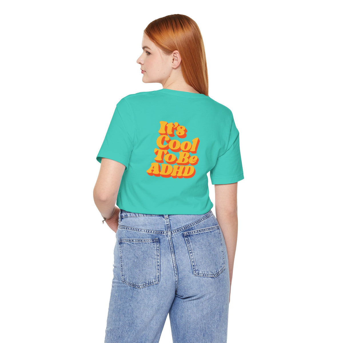 Adult Unisex "It’s Cool To Be ADHD" T-Shirt, Neurodiversity Awareness