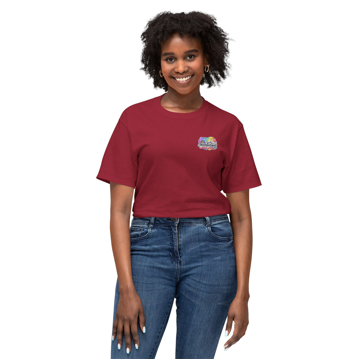 Adult Unisex "Neurodivergent Dog Lady" Graphic T-Shirt