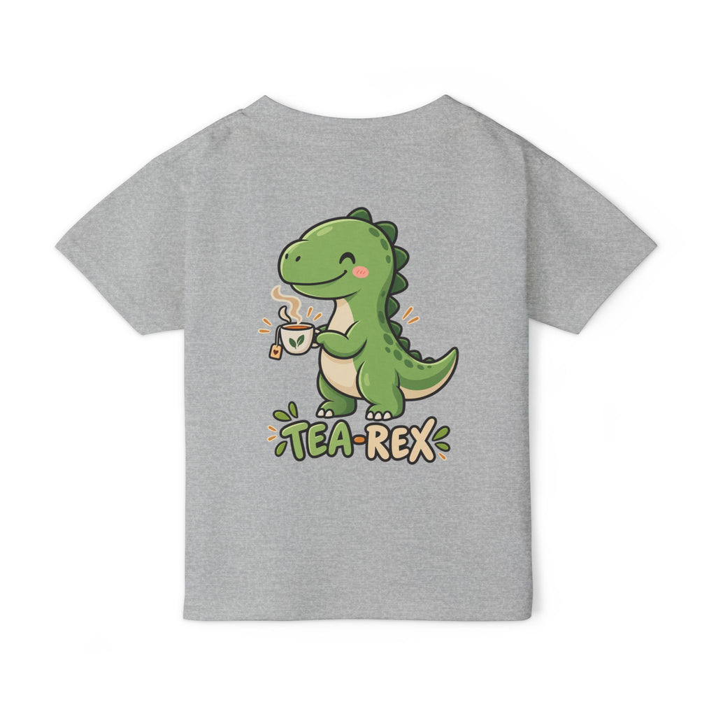 Toddler "Tea-Rex" Dinosaur Drinking Tea T-Shirt