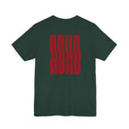 Adult Unisex abstract "ADHD' Wavy Letter Graphic T-Shirt