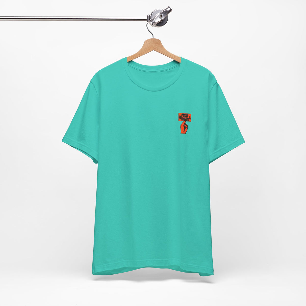 Adult Unisex "ADHD The Hobbies Are Researching Hobbies" Graphic T-Shirt