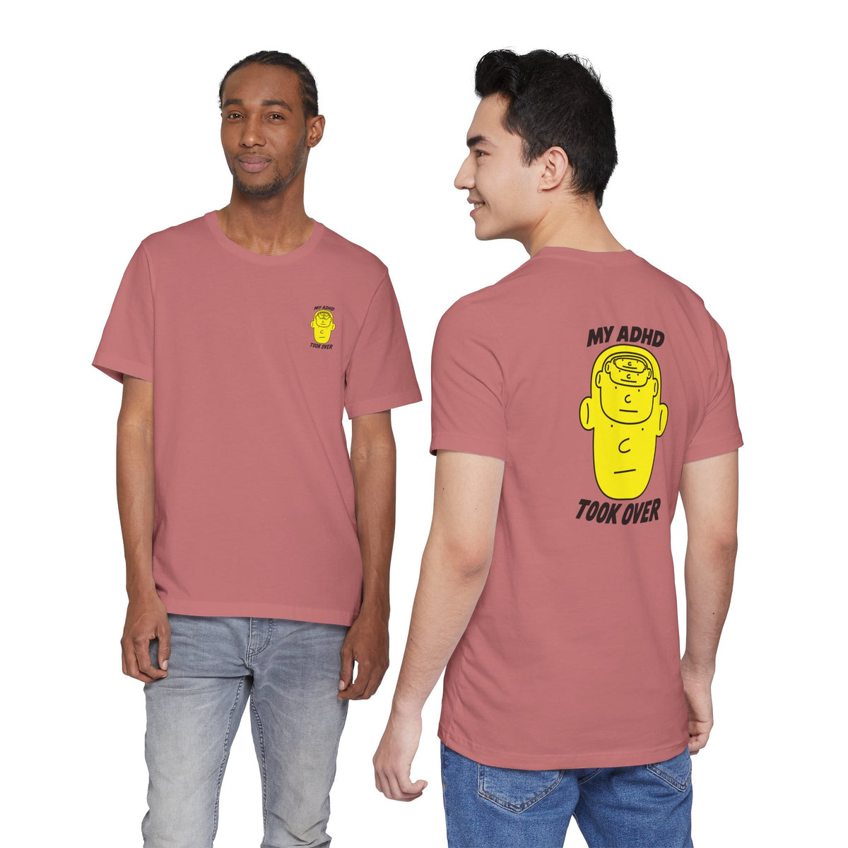 Adult Unisex "My ADHD Took Over" Graphic Tee