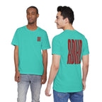 Adult Unisex abstract "ADHD' Wavy Letter Graphic T-Shirt