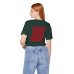 Adult Unisex abstract "ADHD' Wavy Letter Graphic T-Shirt
