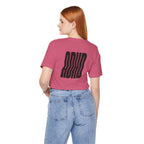 Adult Unisex abstract "ADHD' Wavy Letter Graphic T-Shirt