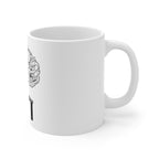 ADHD Creative Mind Illustration Mug | 11oz Ceramic Coffee Cup