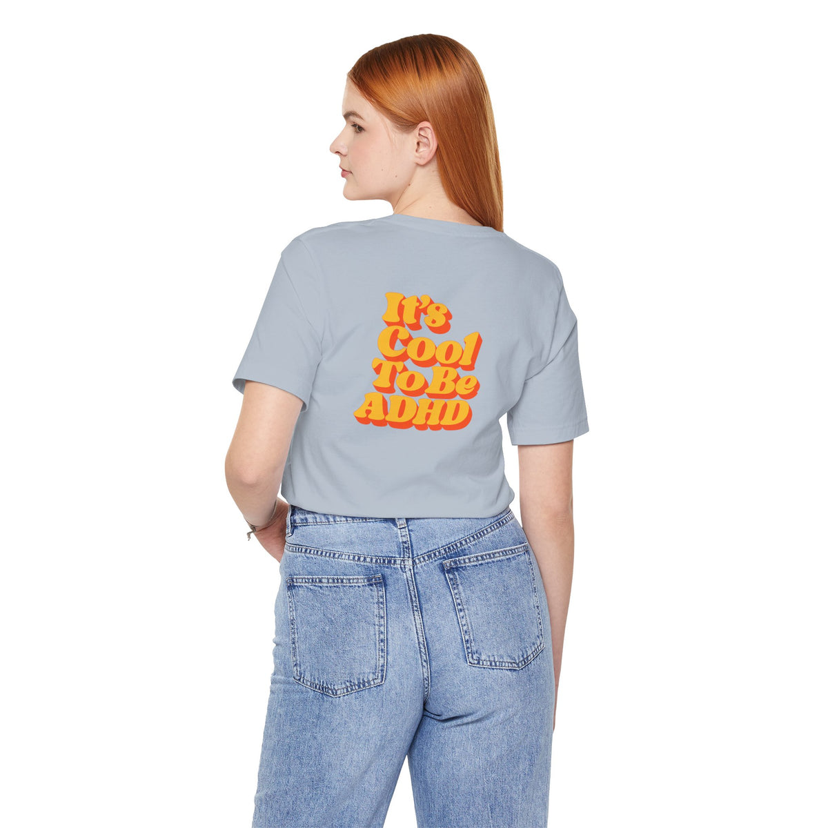Adult Unisex "It’s Cool To Be ADHD" T-Shirt, Neurodiversity Awareness
