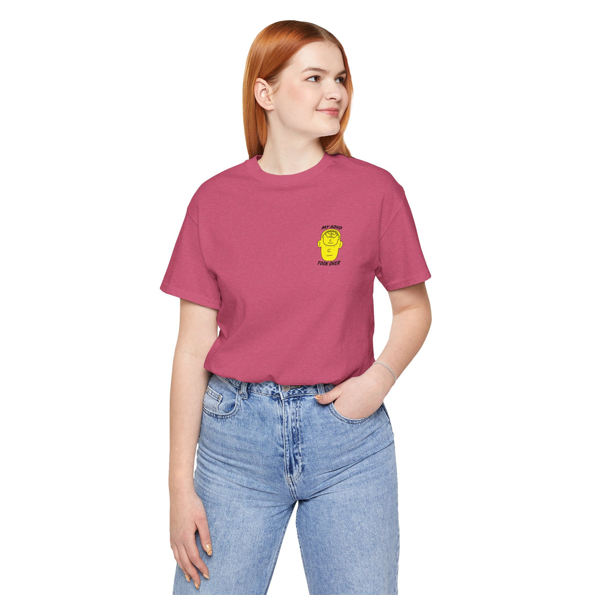 Adult Unisex "My ADHD Took Over" Graphic Tee