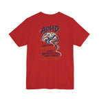 Adult Unisex ADHD Brain T-Shirt, Funny Neurodivergent Typography