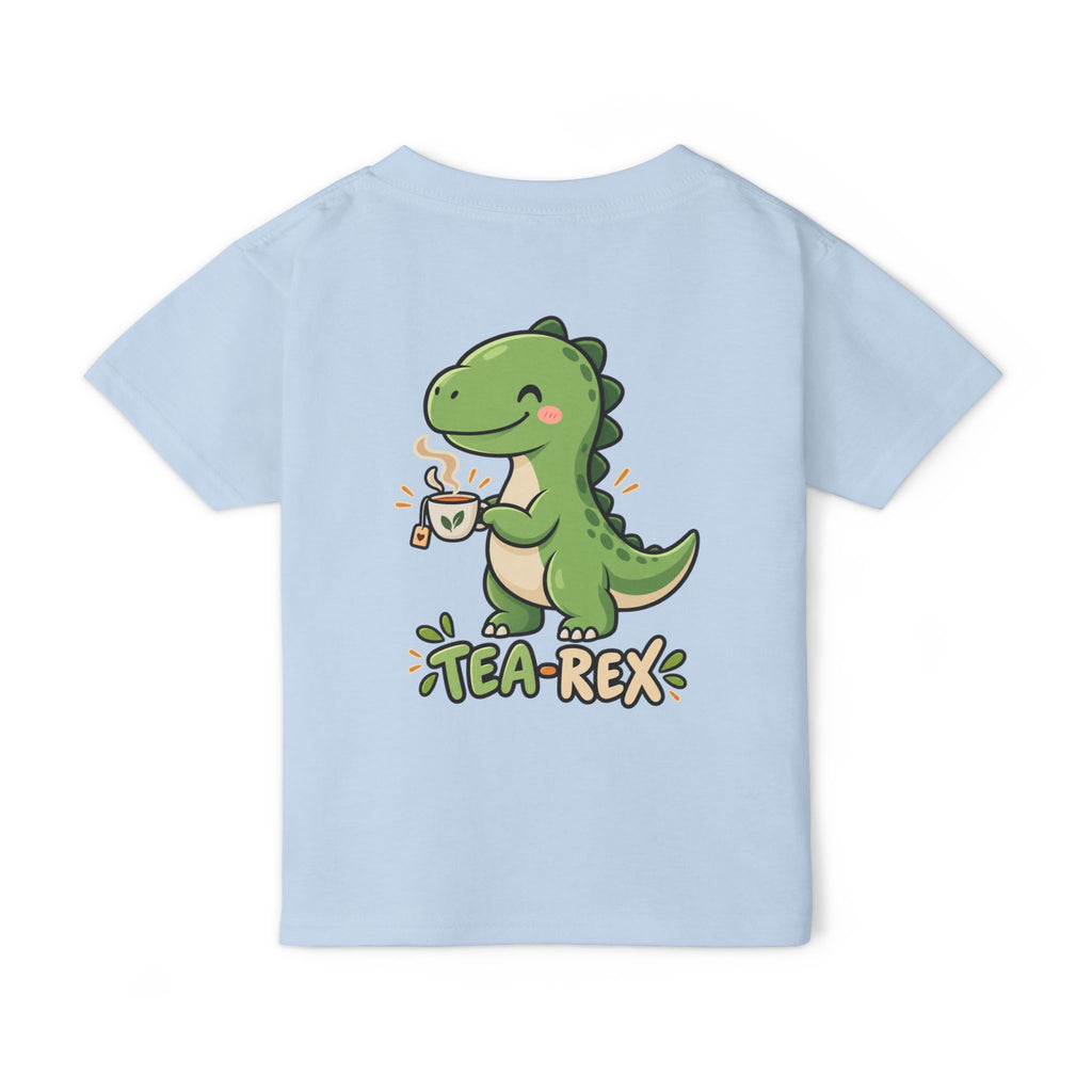 Toddler "Tea-Rex" Dinosaur Drinking Tea T-Shirt