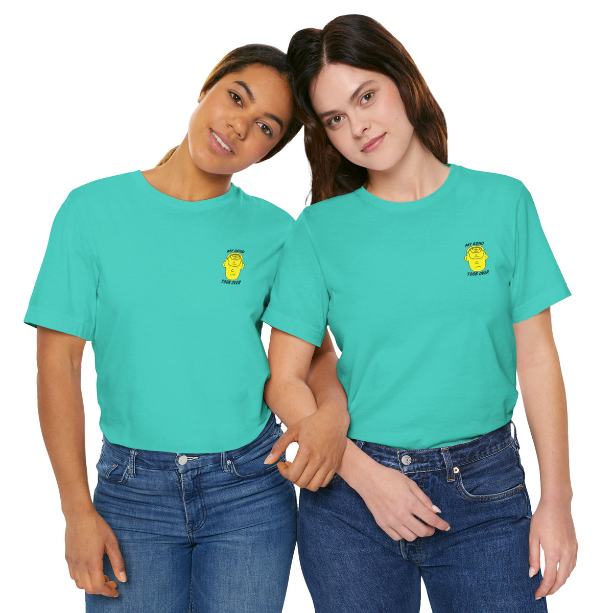 Adult Unisex "My ADHD Took Over" Graphic Tee