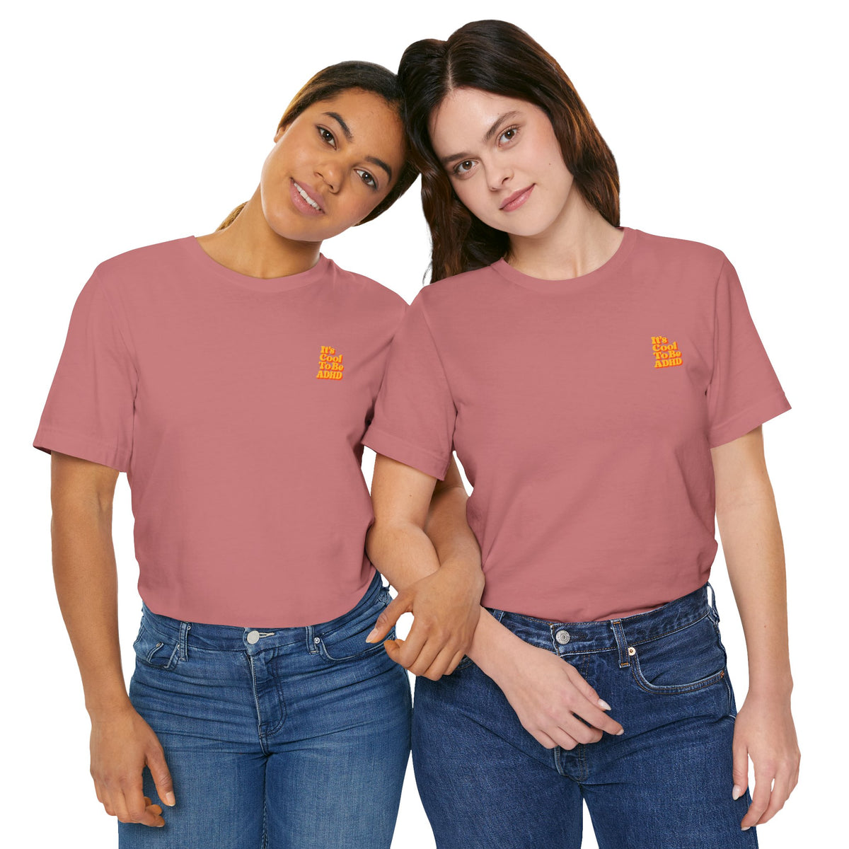 Adult Unisex "It’s Cool To Be ADHD" T-Shirt, Neurodiversity Awareness