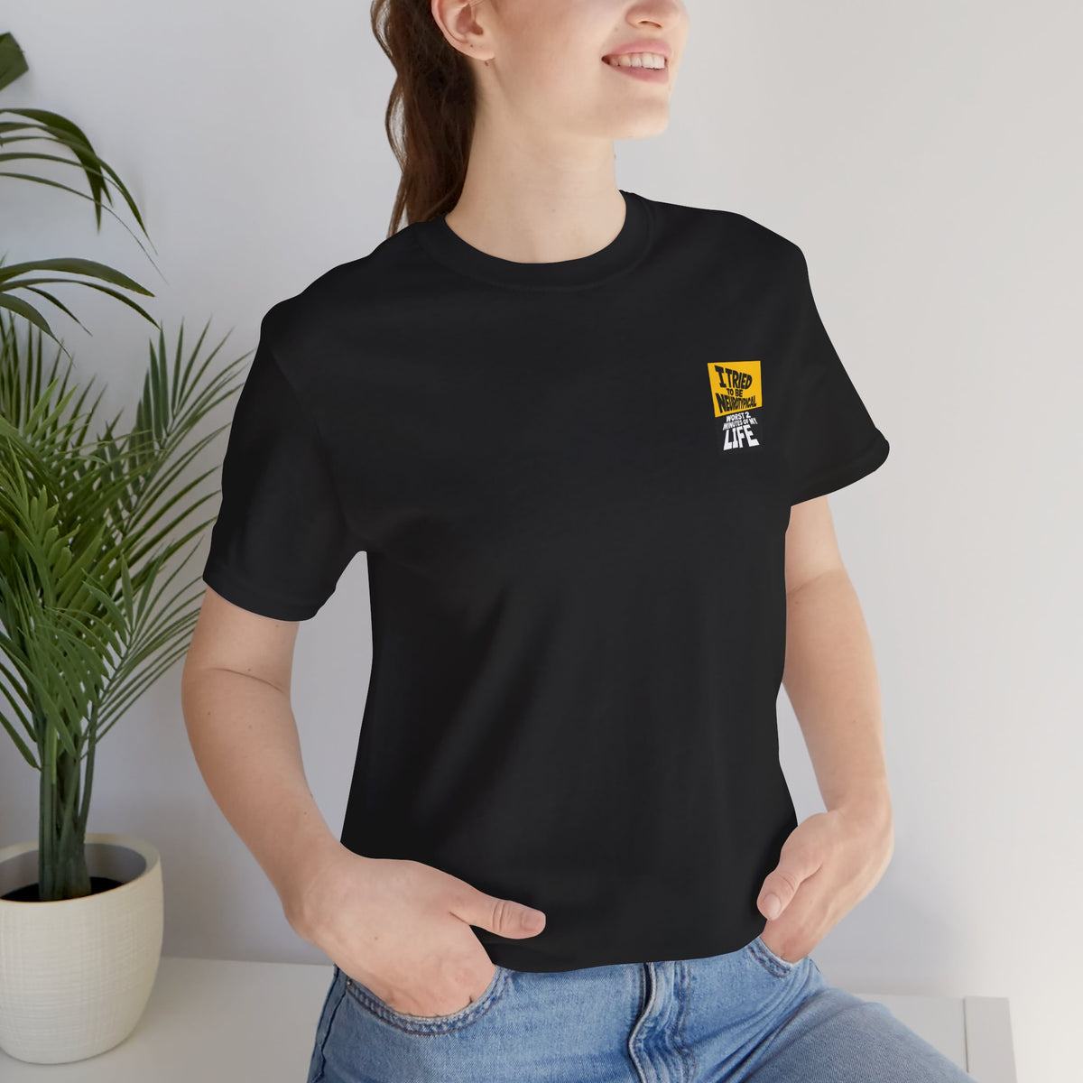 Adult Unisex "I Tried to Be Neurotypical, Worst 2 minutes of my time" Graphic Tee Shirt
