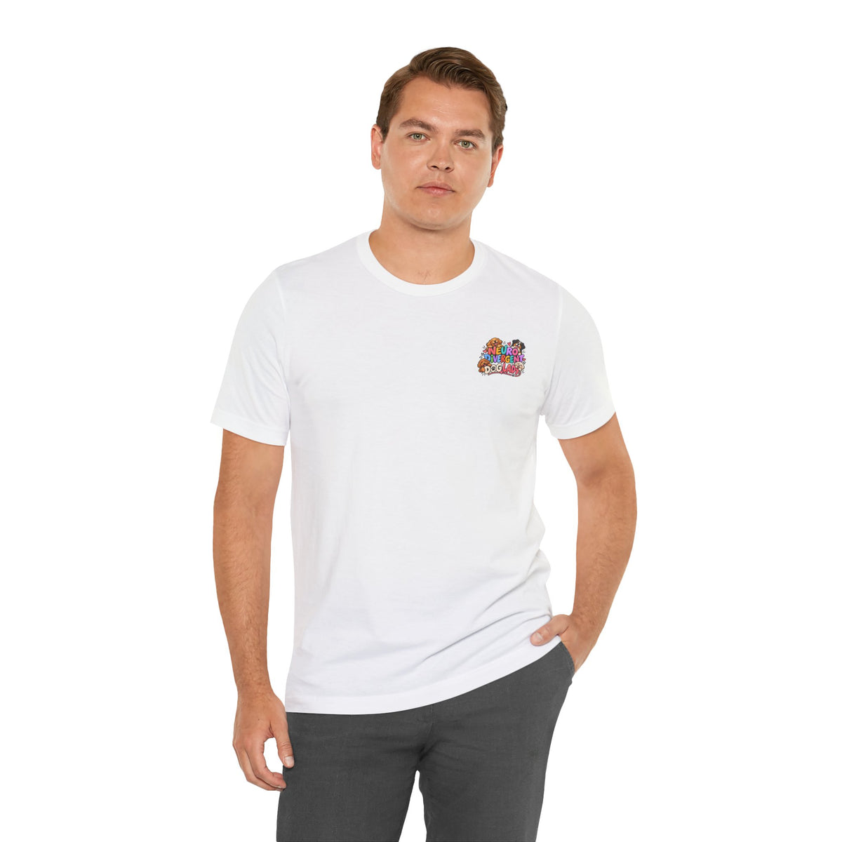 Adult Unisex "Neurodivergent Dog Lady" Graphic T-Shirt