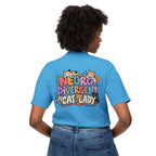 Adult Unisex "Neurodivergent Cat Lady" Graphic T-Shirt