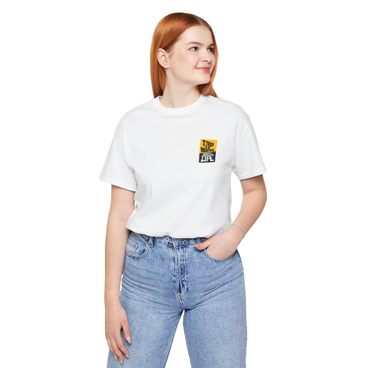 Adult Unisex "I Tried to Be Neurotypical, Worst 2 minutes of my time" Graphic Tee Shirt