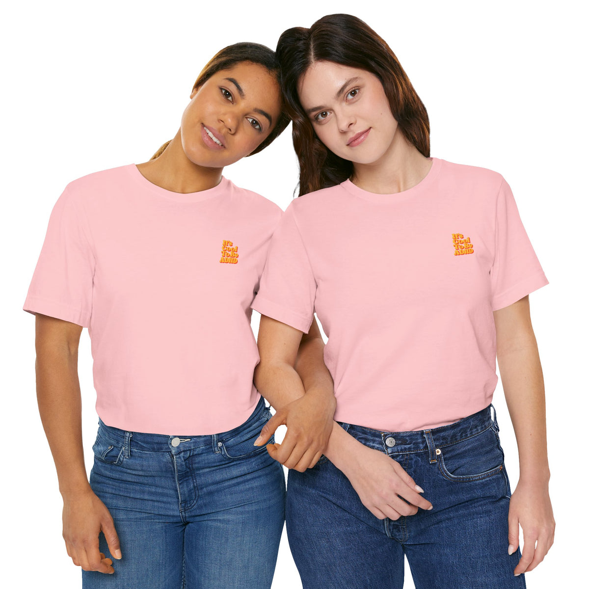 Adult Unisex "It’s Cool To Be ADHD" T-Shirt, Neurodiversity Awareness