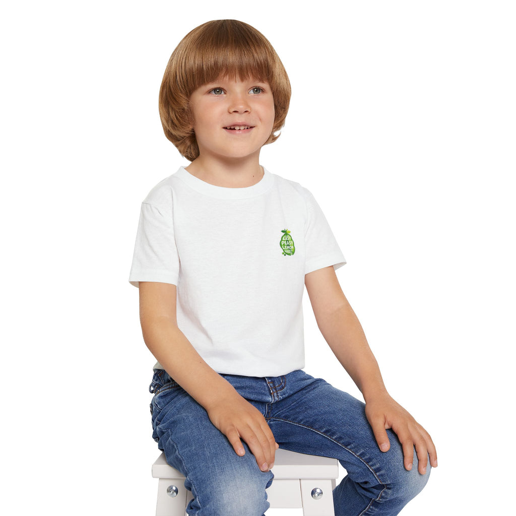 Toddler "Tea-Rex" Dinosaur Drinking Tea T-Shirt