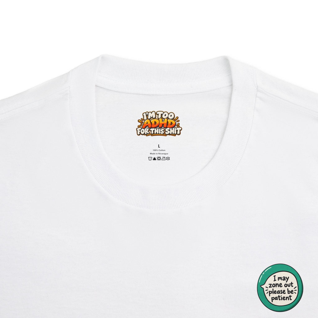 Adult Unisex "Too Many Brain Tabs Open" Graphic Tee