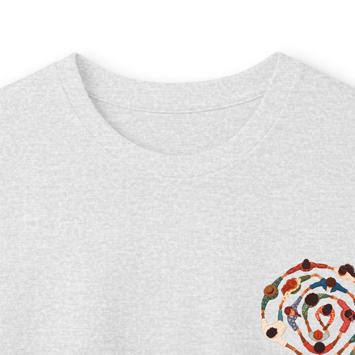 Adult Unisex Abstract Colourful Artwork Long Sleeve Tee