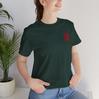Adult Unisex abstract "ADHD' Wavy Letter Graphic T-Shirt