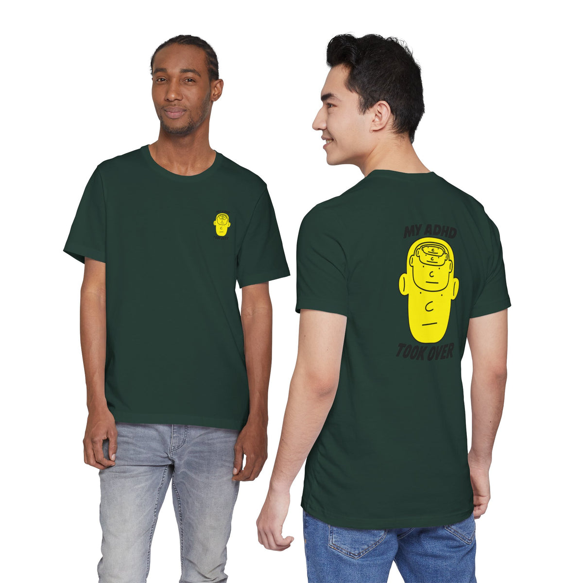 Adult Unisex "My ADHD Took Over" Graphic Tee