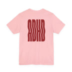 Adult Unisex abstract "ADHD' Wavy Letter Graphic T-Shirt