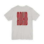 Adult Unisex abstract "ADHD' Wavy Letter Graphic T-Shirt