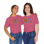 Adult Unisex "ADHD Attention Deficit Hyperactivity Disorder" Text Tee