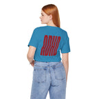 Adult Unisex abstract "ADHD' Wavy Letter Graphic T-Shirt