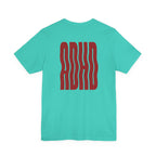 Adult Unisex abstract "ADHD' Wavy Letter Graphic T-Shirt