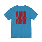 Adult Unisex abstract "ADHD' Wavy Letter Graphic T-Shirt