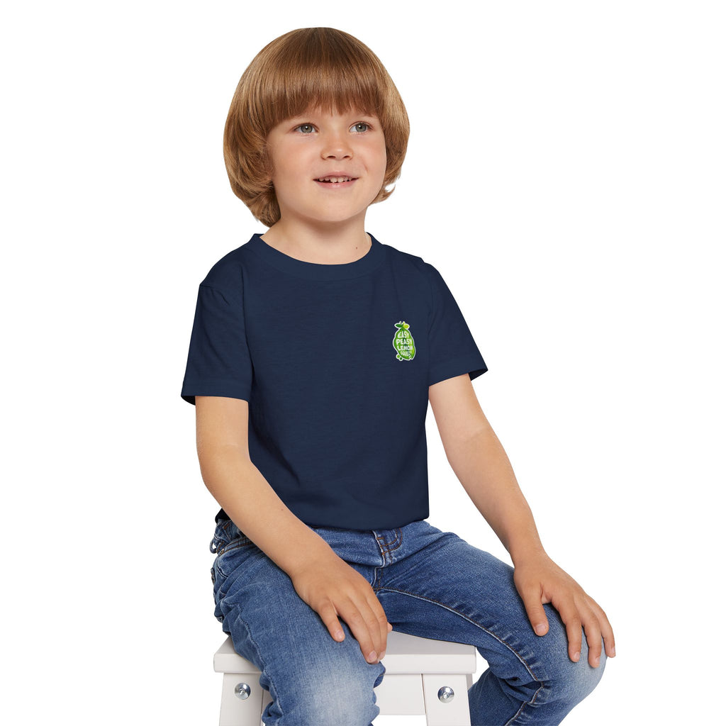 Toddler "Tea-Rex" Dinosaur Drinking Tea T-Shirt