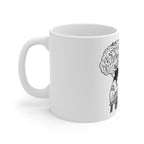 ADHD Creative Mind Illustration Mug | 11oz Ceramic Coffee Cup