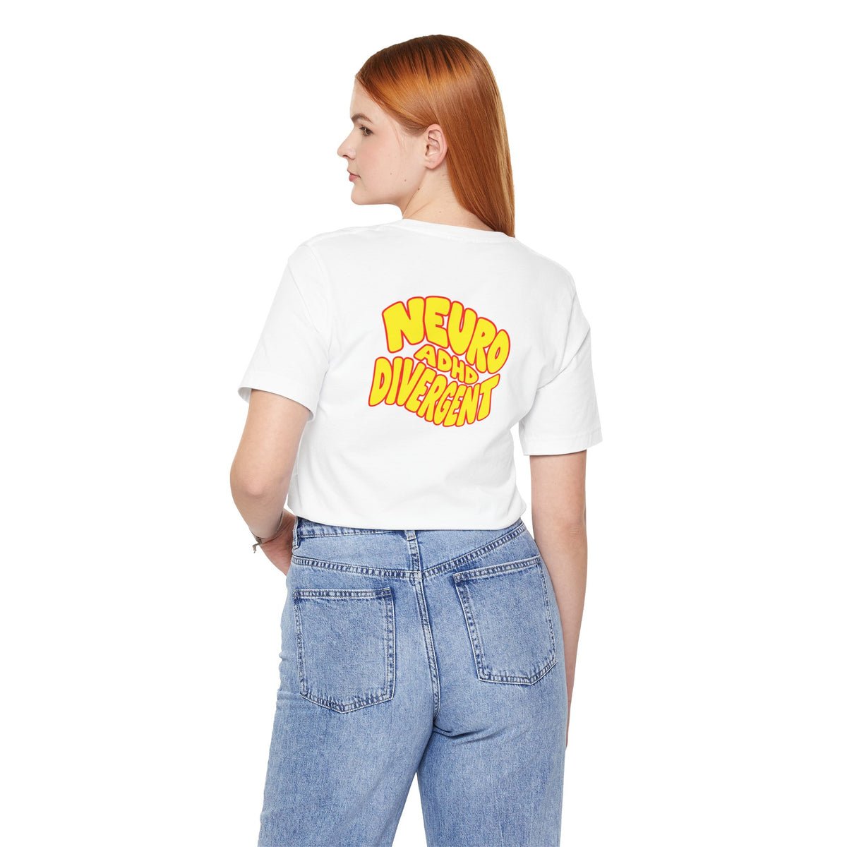 Adult Unisex "Neurodivergent" Typography T-Shirt