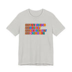 Adult Unisex "ADHD Attention Deficit Hyperactivity Disorder" Text Tee
