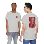 Adult Unisex abstract "ADHD' Wavy Letter Graphic T-Shirt