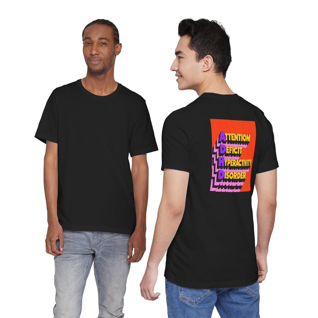 Adult Unisex ADHD Attention Deficit Hyperactivity Disorder Awareness T-Shirt