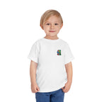 Toddler "Just Keep Going" Colorful Typography T-Shirt