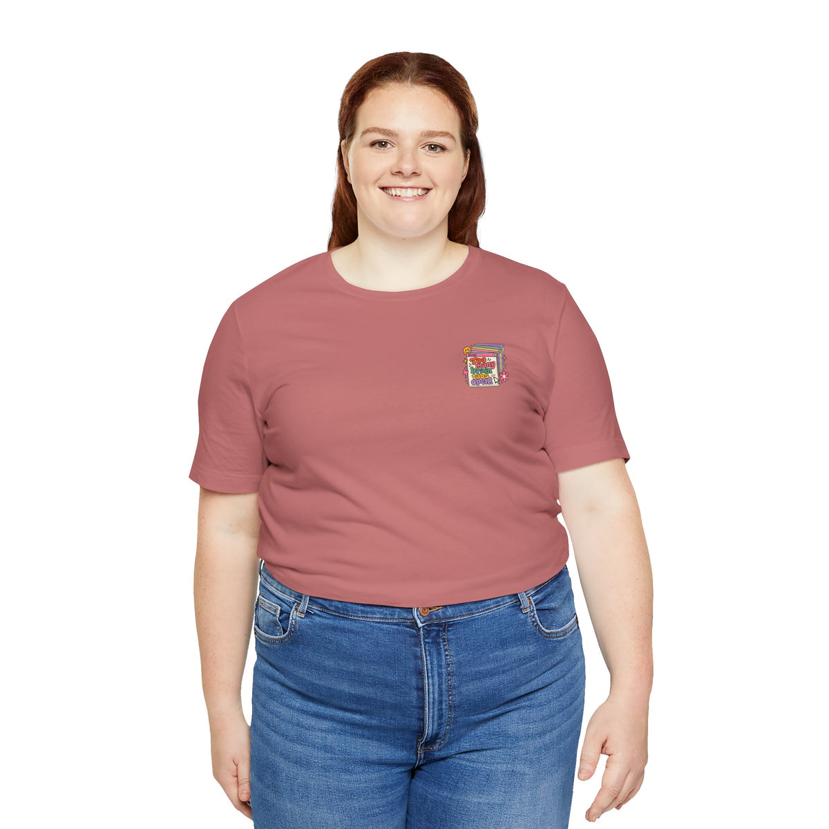 Adult Unisex "Too Many Brain Tabs Open" Design T-Shirt